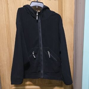 COACO Black Zip-Up Jacket